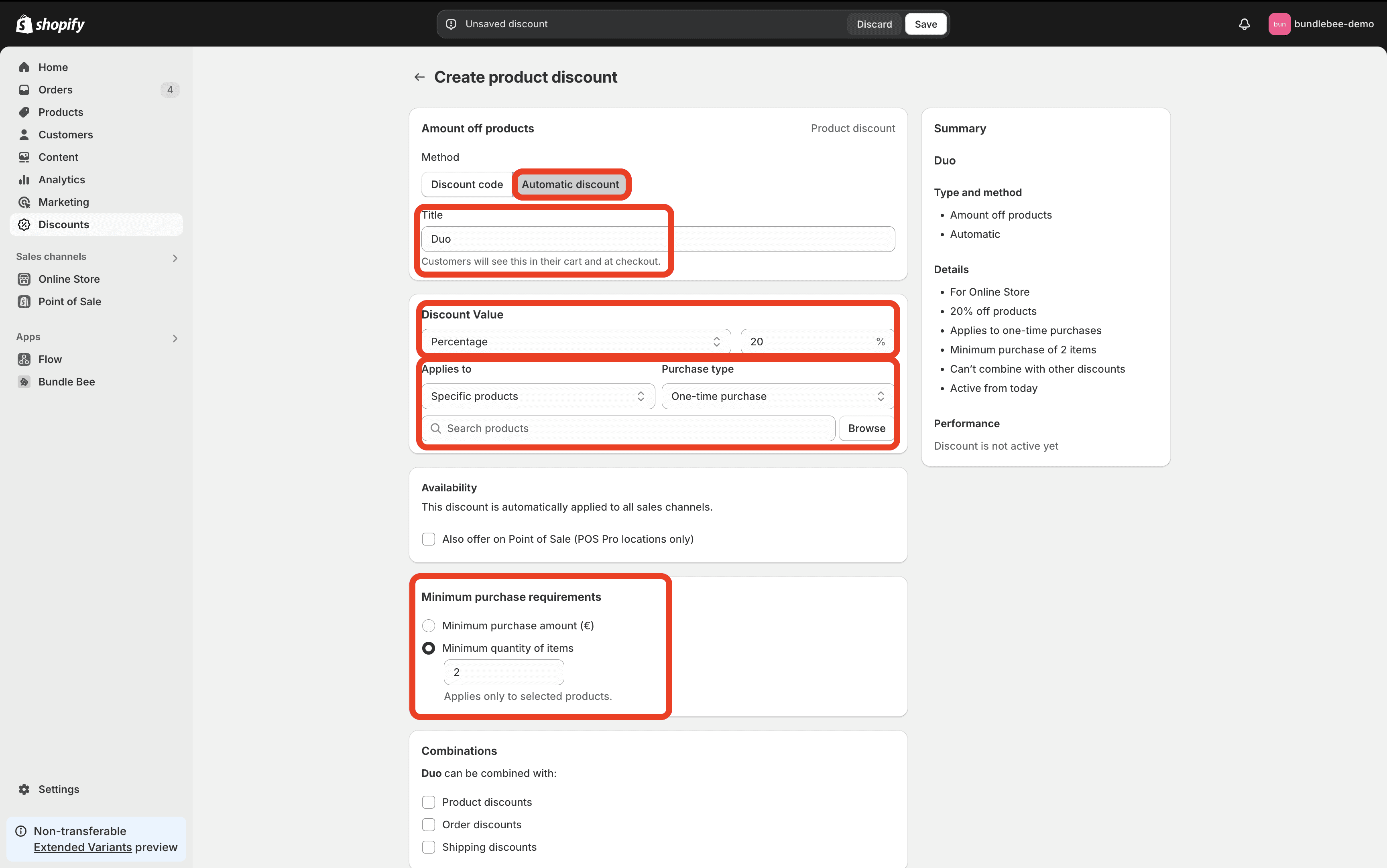 Instructions to find the correct settings