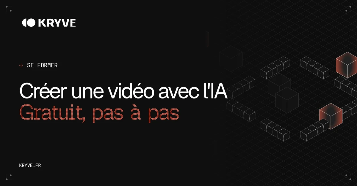Créer une vidéo avec l'IA : Gratuit, pas à pas