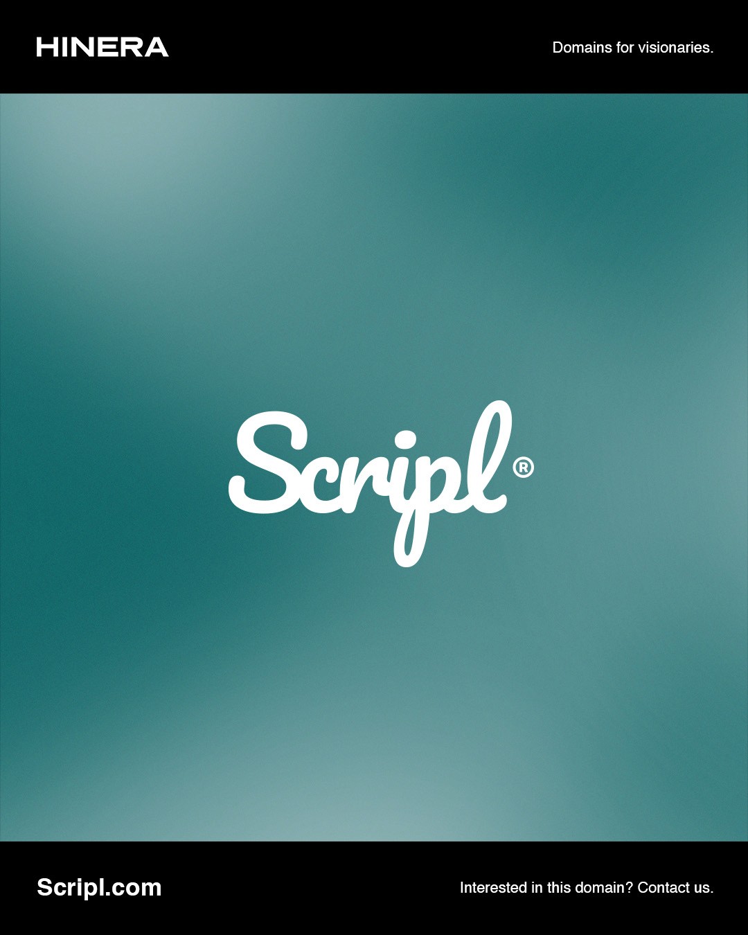 Scripl Logo Design; blue/green, white
