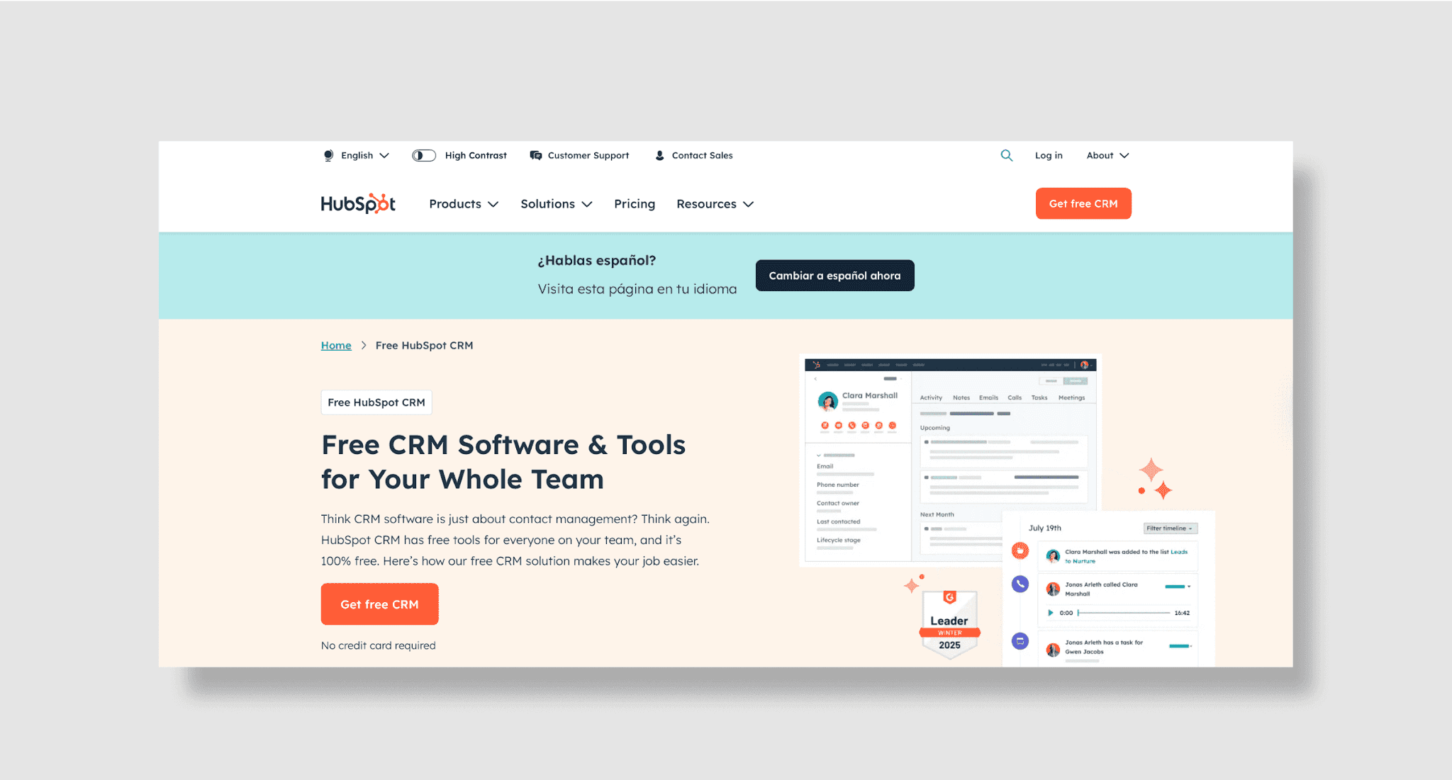 Hubspot CRM
