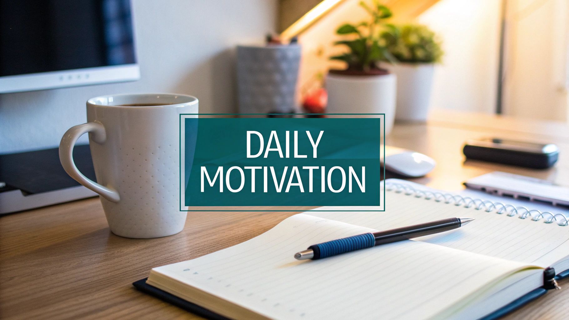 Daily Motivational Quote Post