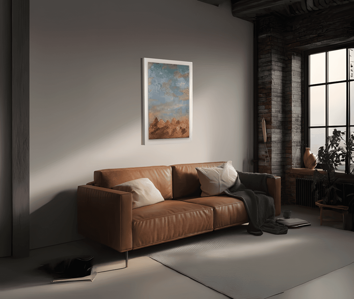 premium art poster and canvas prints, with originals available, from QART , of the artwork " Shan "