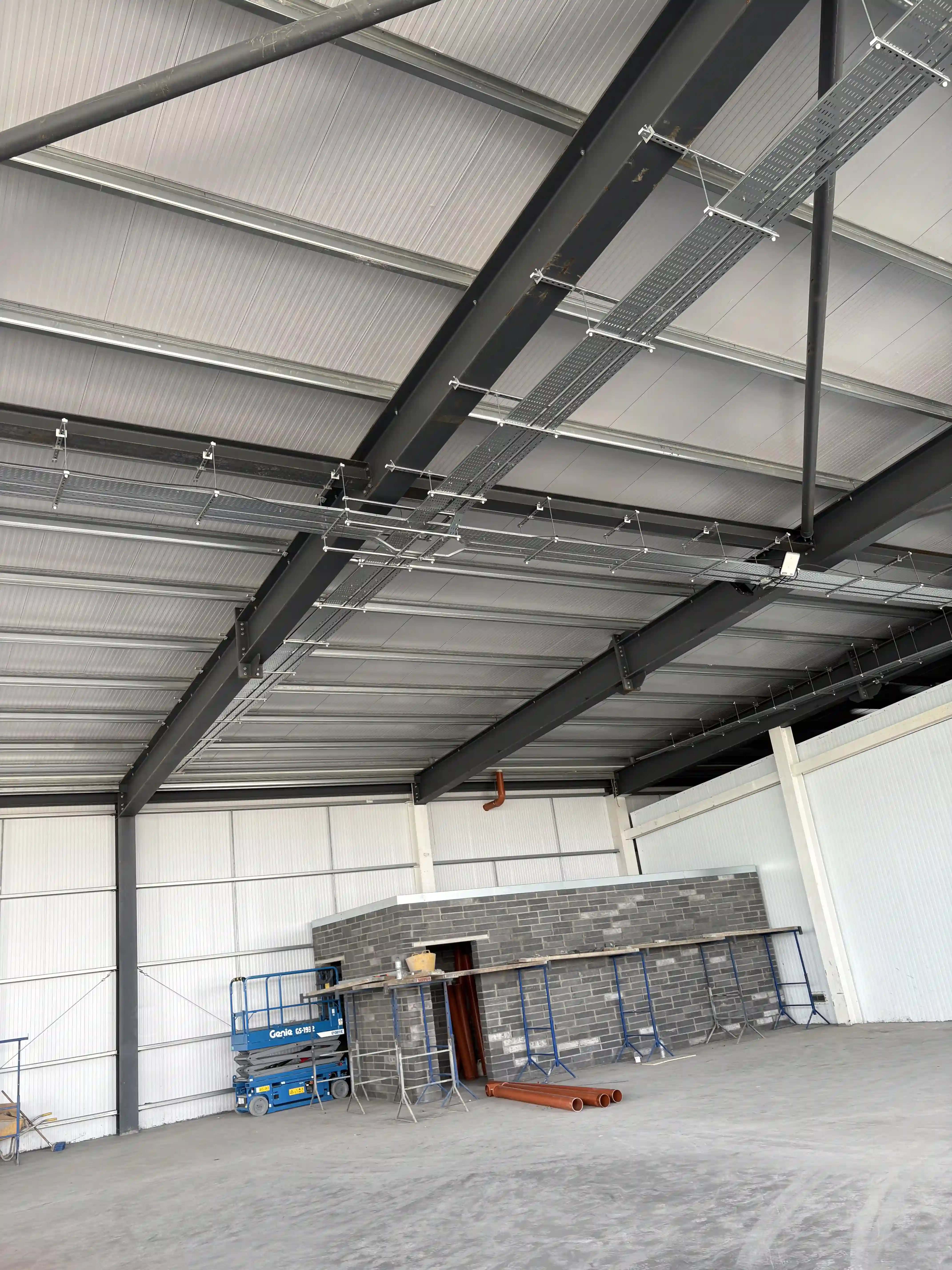 Electrical work carried out by Aucuba Ltd for Rosie and Jims