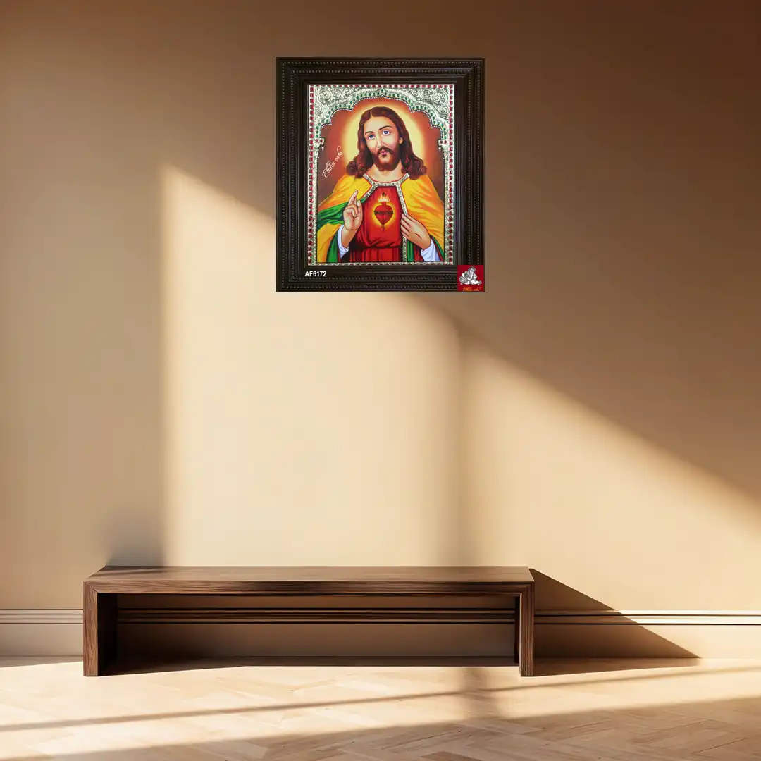 Jesus Christ Tanjore Painting