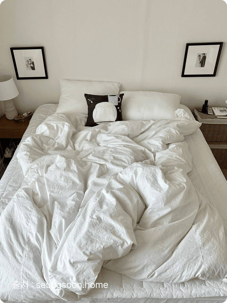 식빵 쿠션 커버