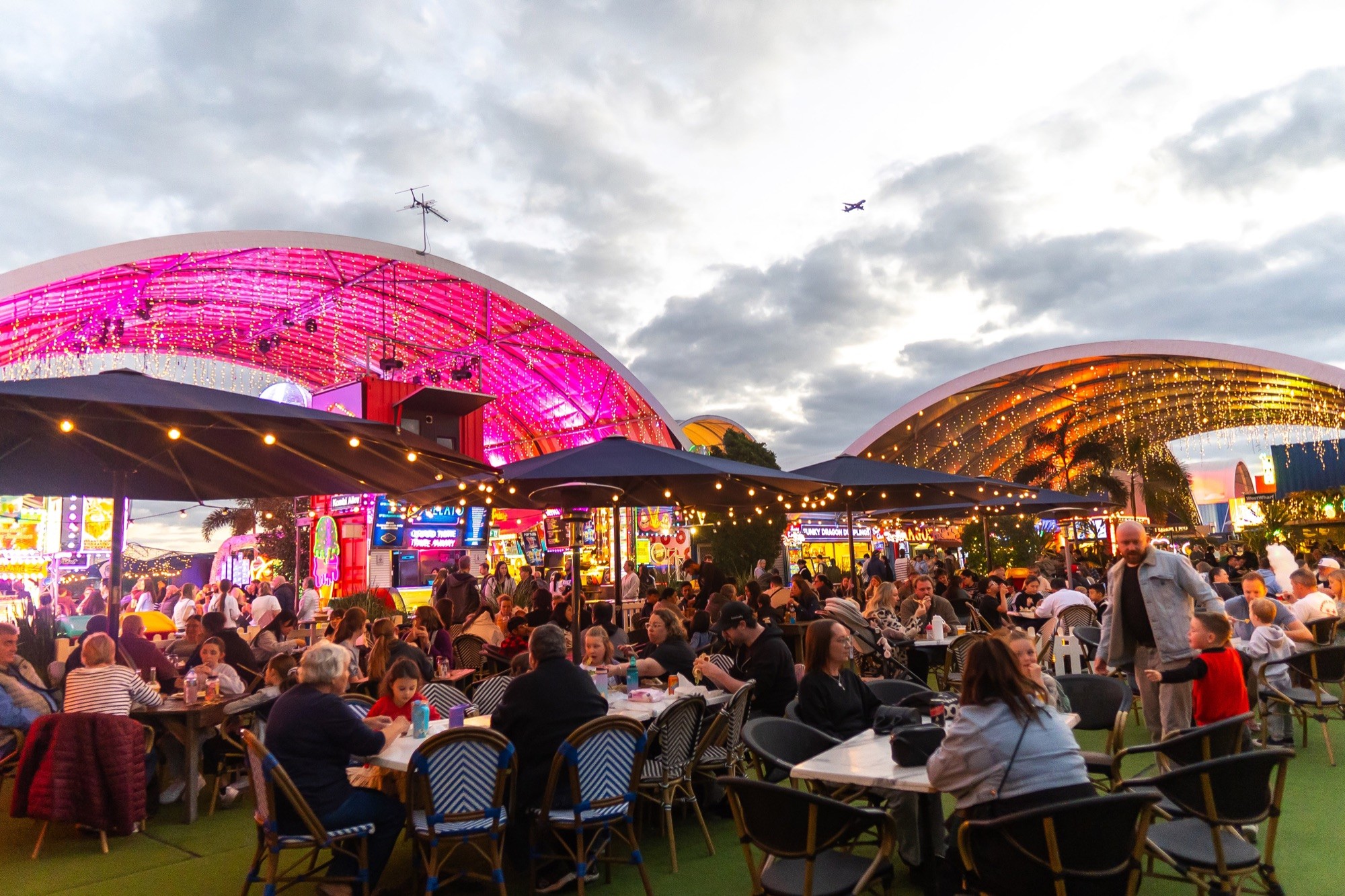 OpenSky outdoor space at Eat Street Northshore