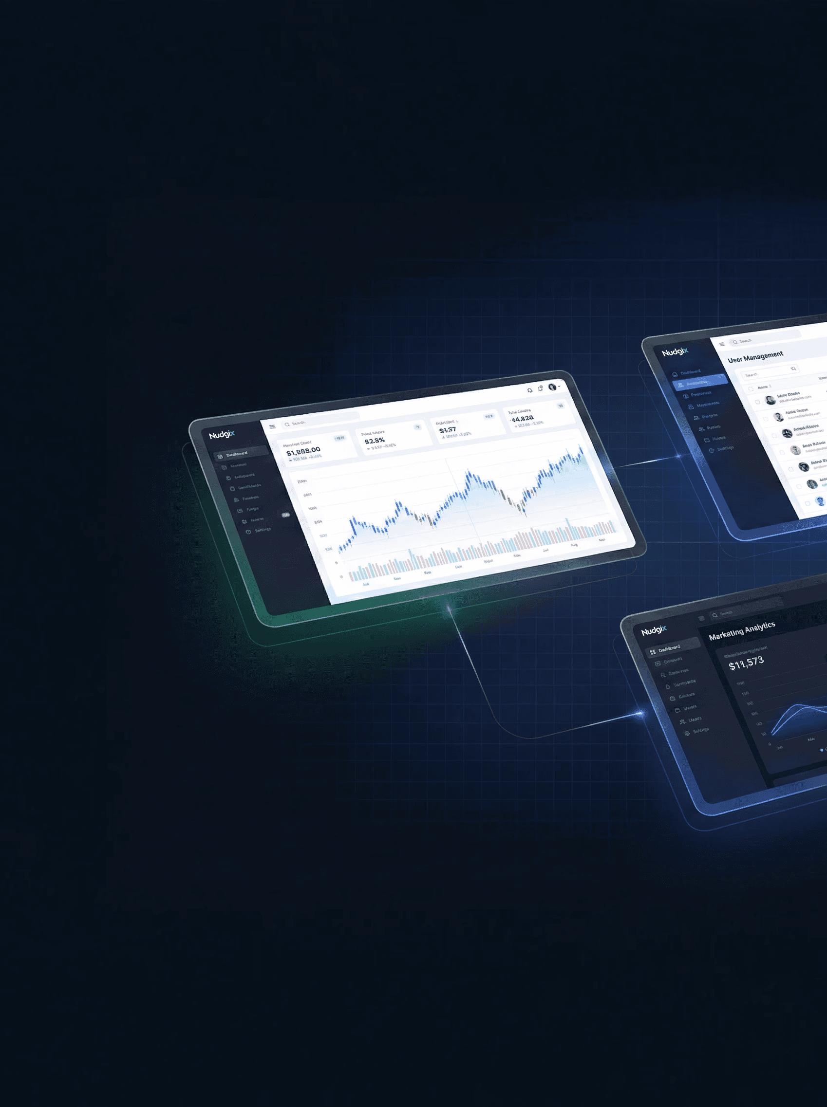 Product design strategist presenting to founders on how to transform complex technology into an investable asset for pre-seed and seed fundraising. The presentation slide, titled 'Founders: Stop Guessing,' focuses on defining a north star and mapping data to improve UX/UI strategy and prepare the MVP for investors