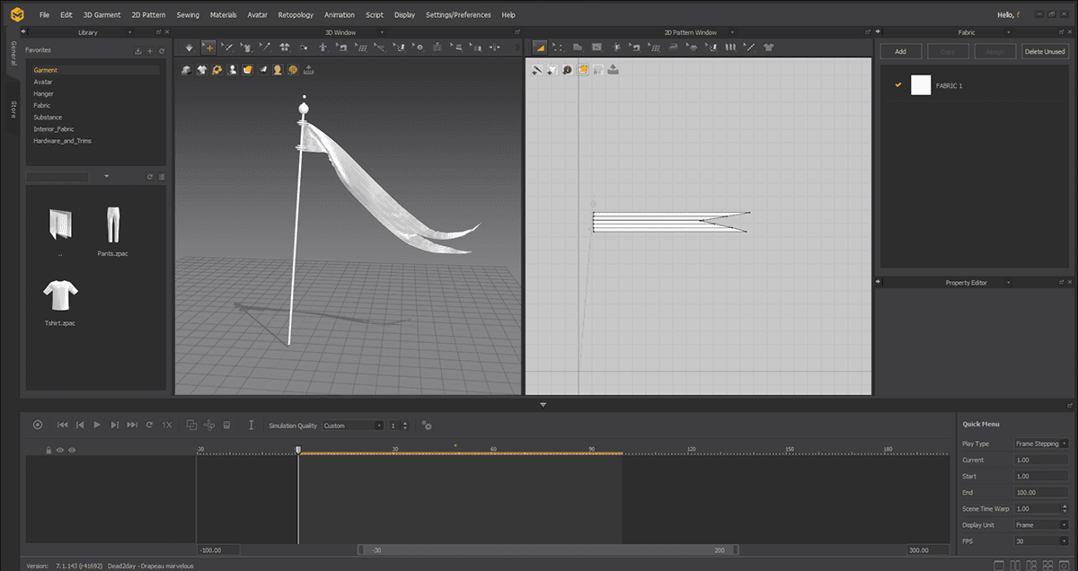 Capture d'écran d'un logiciel de sculpture 3D montrant le processus de création d'un masque.