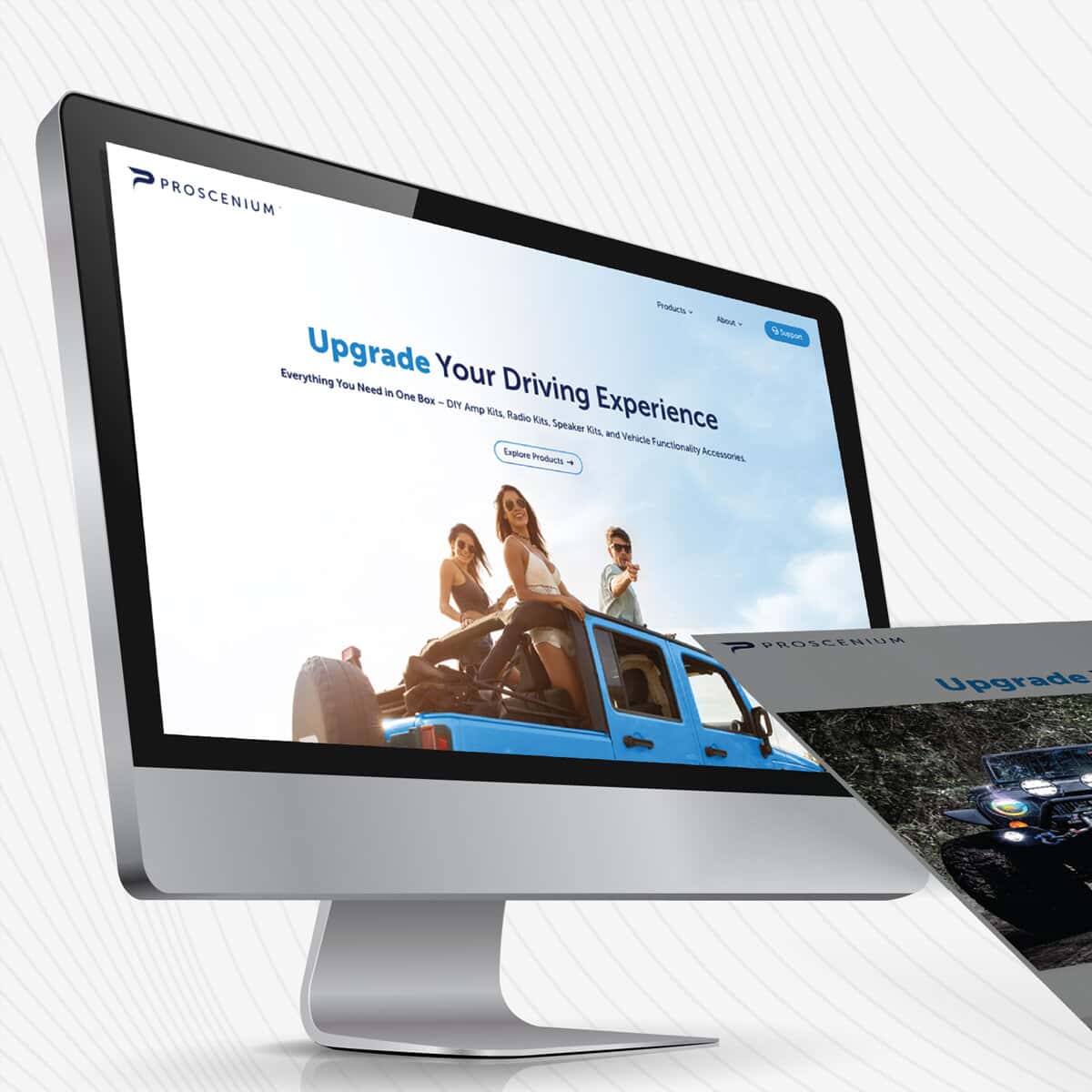 Photo of Proscenium website design