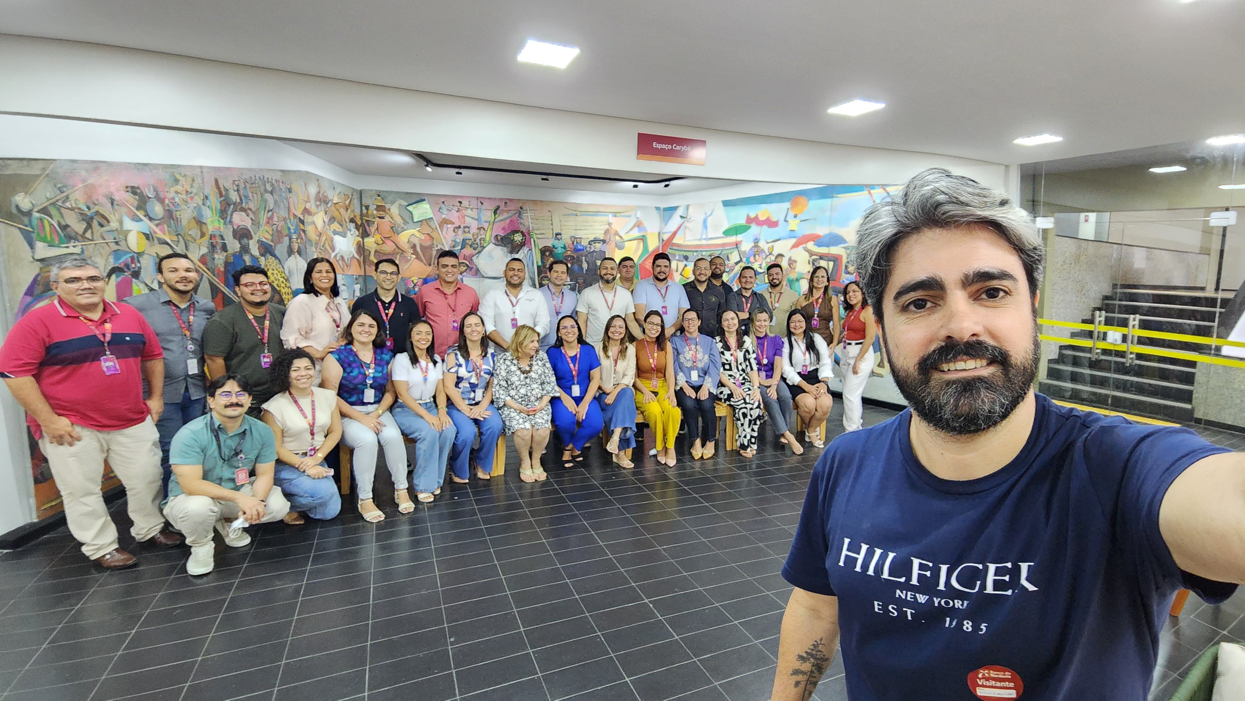 Marcelo Andrighetti apresentando conceito de storytelling