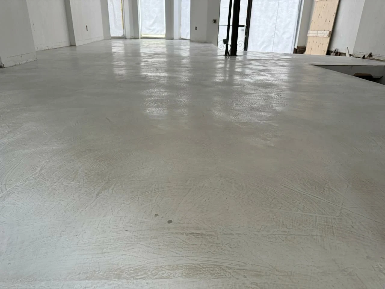 BFS concrete grinding & polishing project