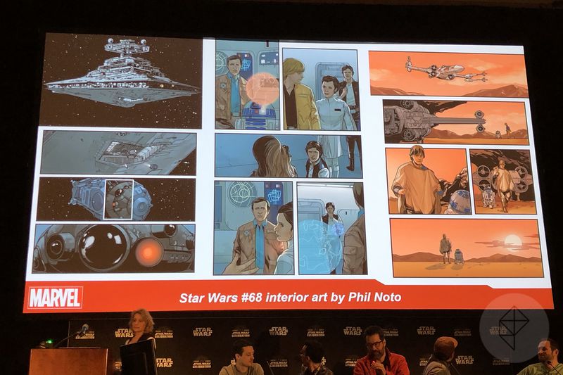 Star Wars #68 interior art