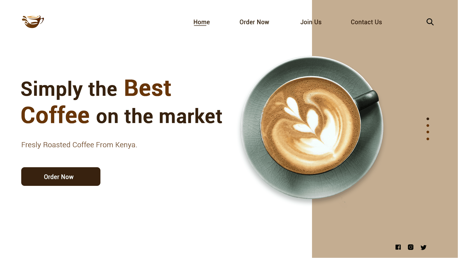 coffee website