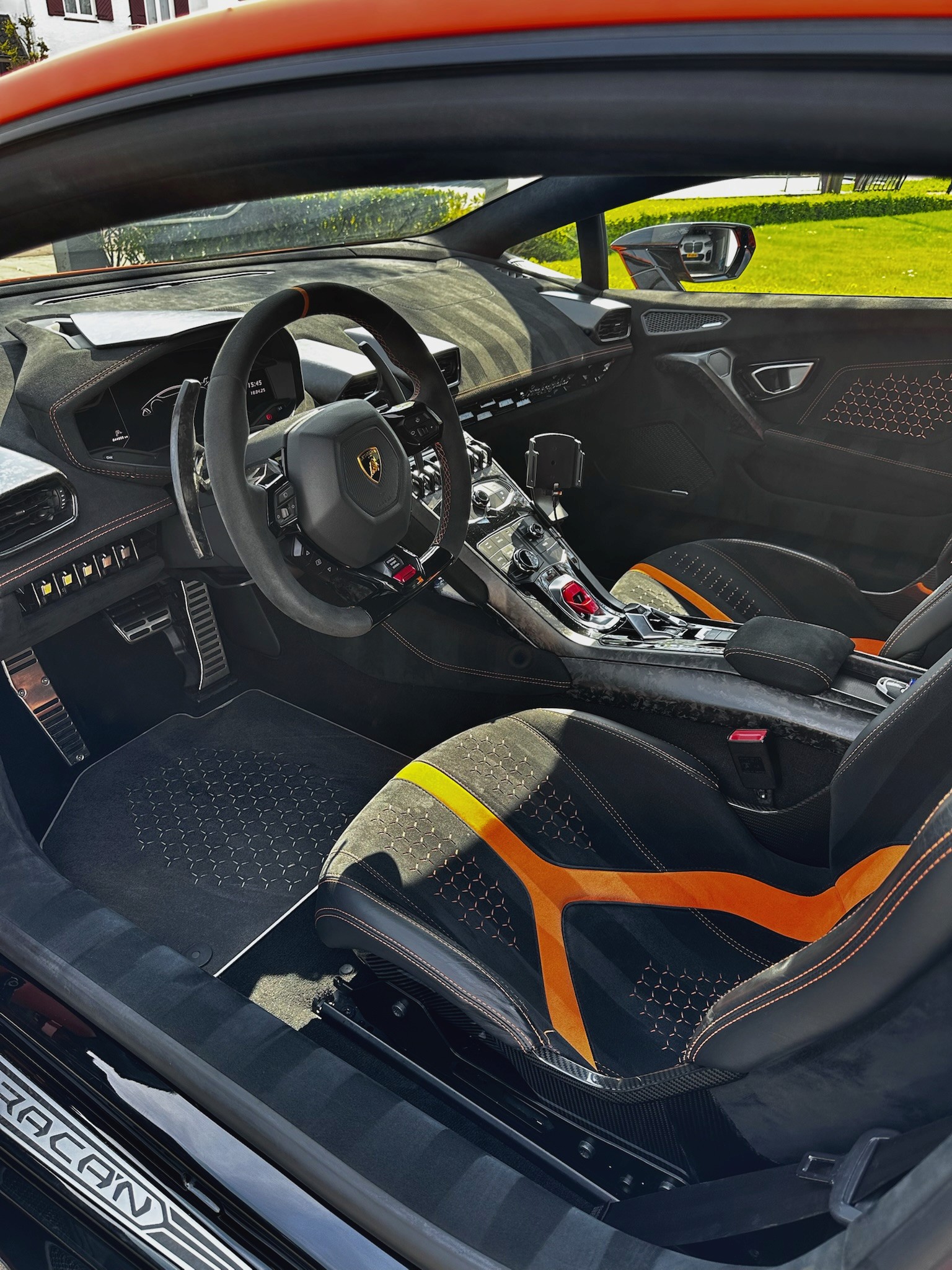 Interieurreiniging van een auto