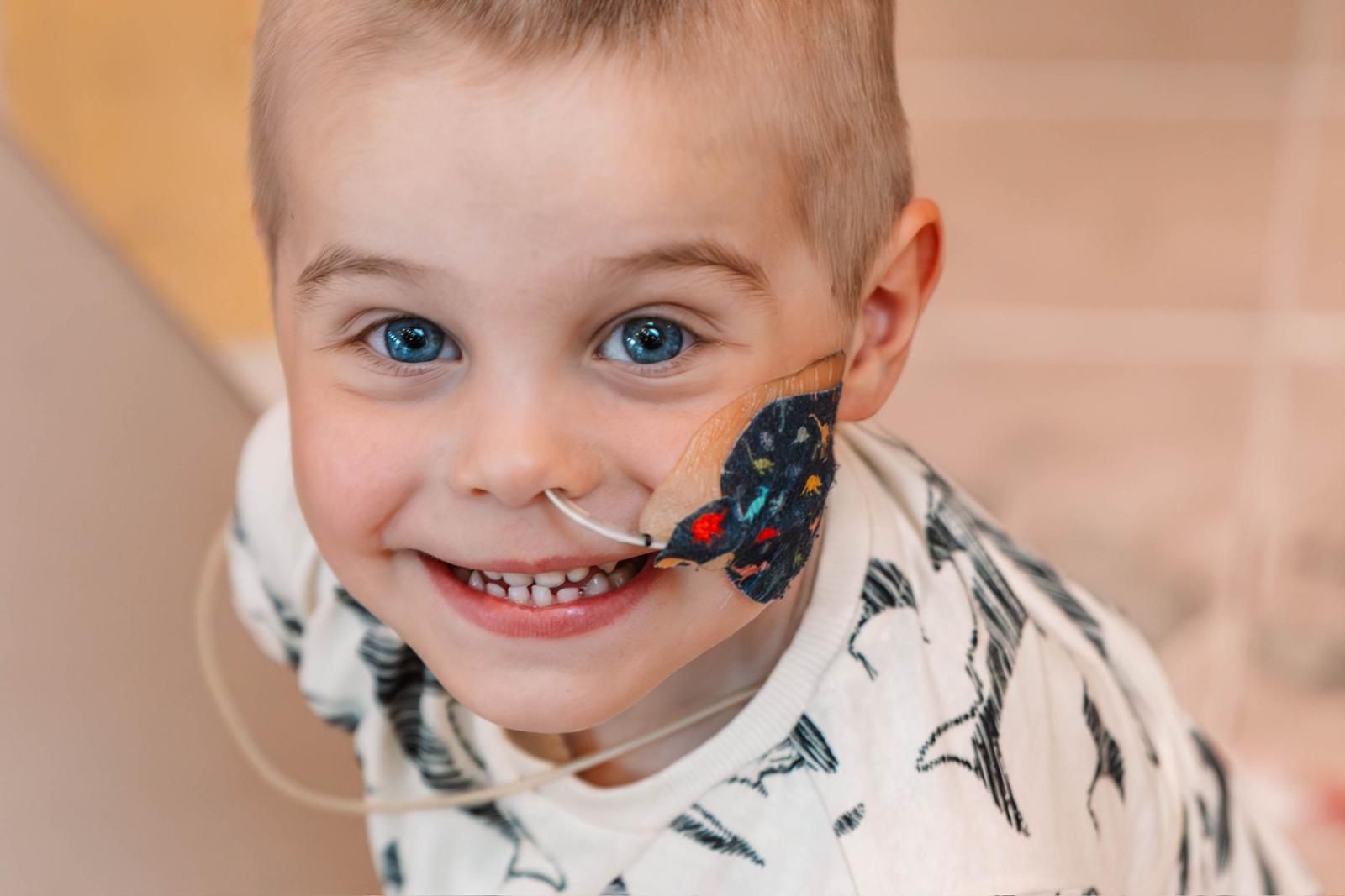 Hendrik in het Prinses Máxima Centrum