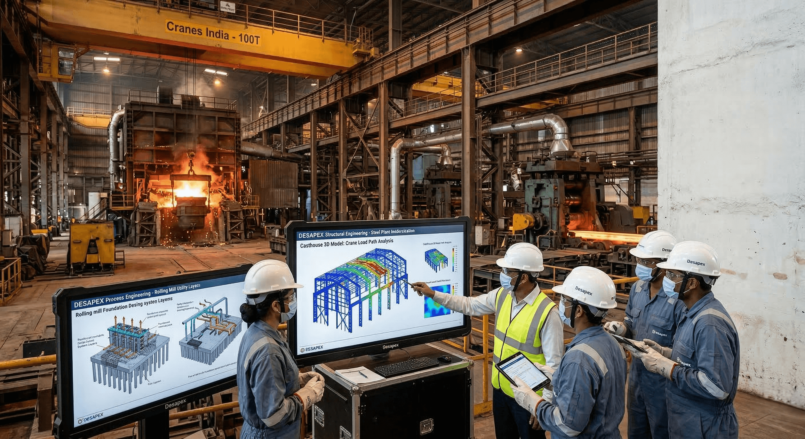 Heavy Industrial Structural & Process Design Engineering