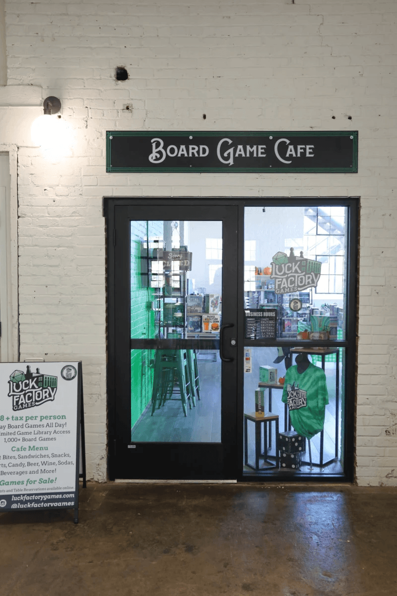 Luck factory games store insde gibson mill