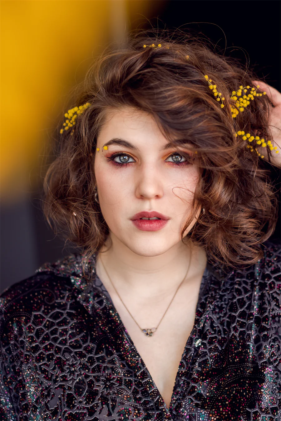 photo portrait coloré de Anne Lise Achard