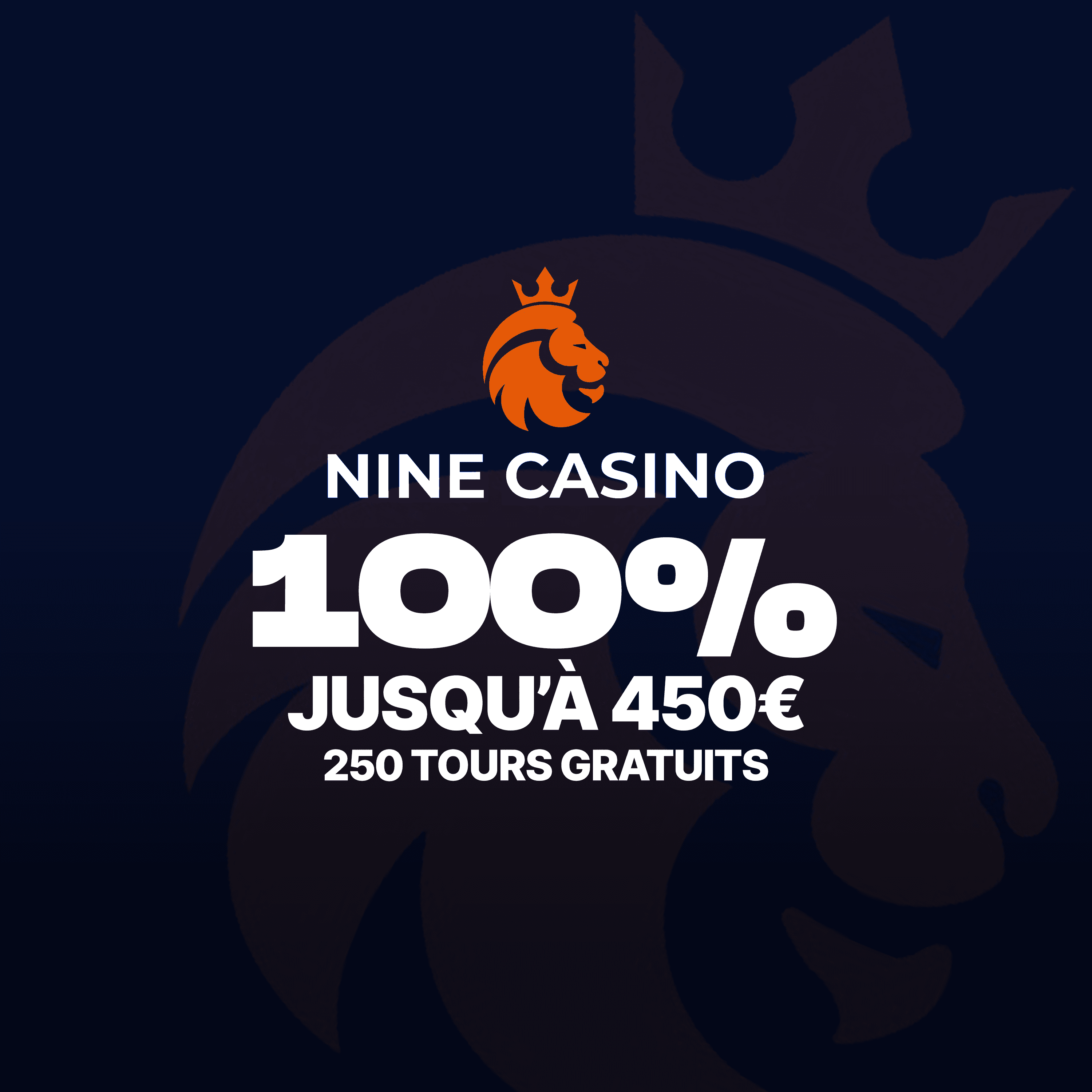 Offre Casino Night, 100% jusqu'à 300€ et 250 free spins sur Wild Hike.