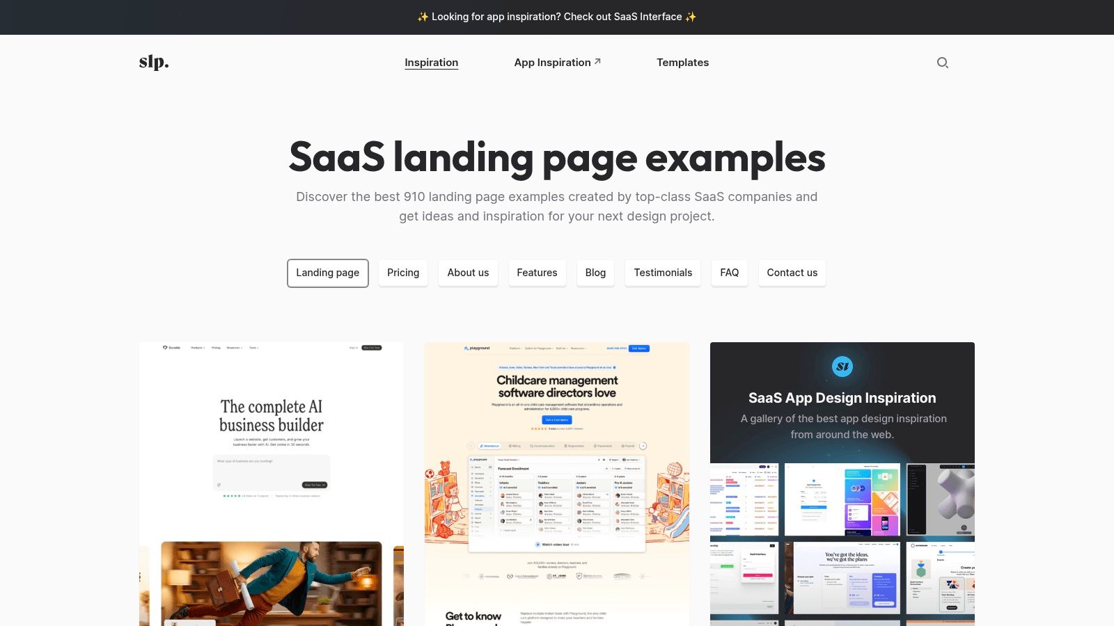 SaaS Landing Page