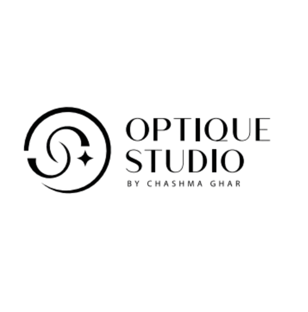 Portrait of a small brown dog on yellow background