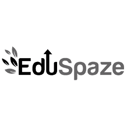 EduSpaze Black and White logo