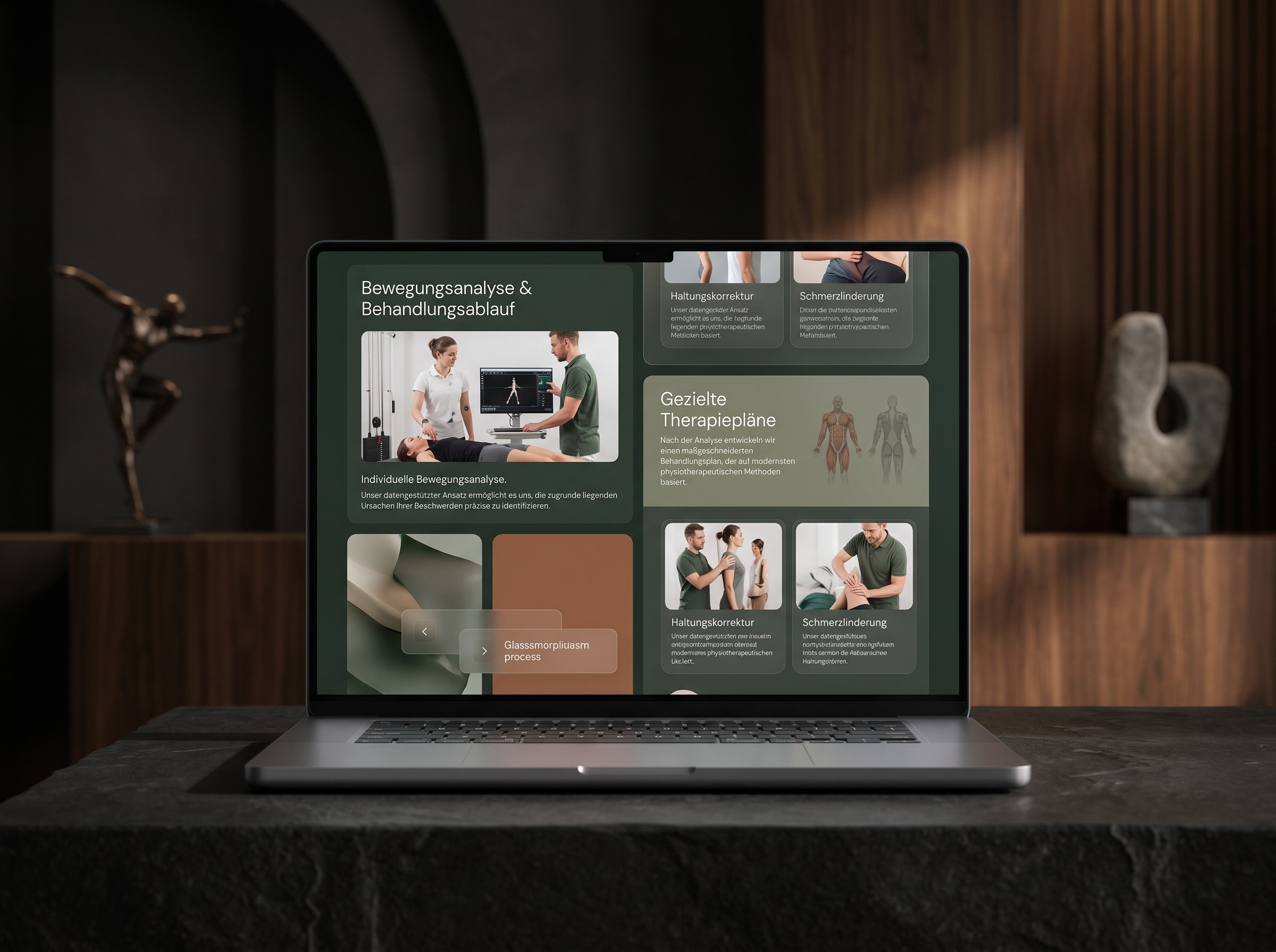 Professionelles Webdesign für Physiotherapiepraxis in Heidelberg