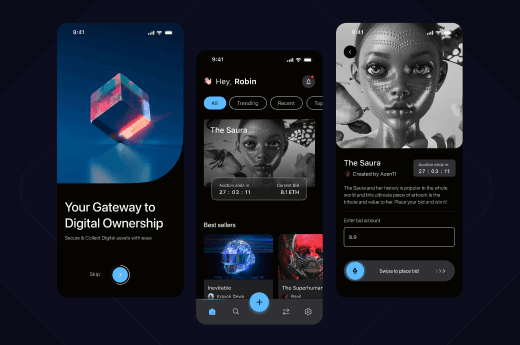 Web3 Collectibles app