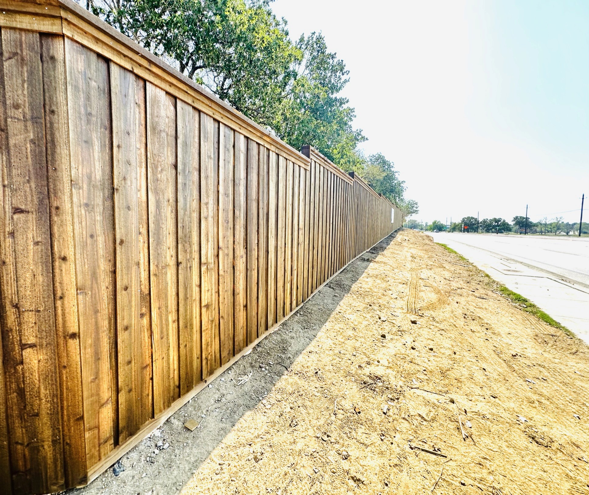 Commercial fencing installed for long-term perimeter control and security