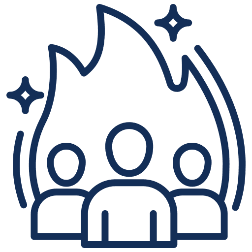 Icoon teamspirit en motivatie tijdens pingpong team building