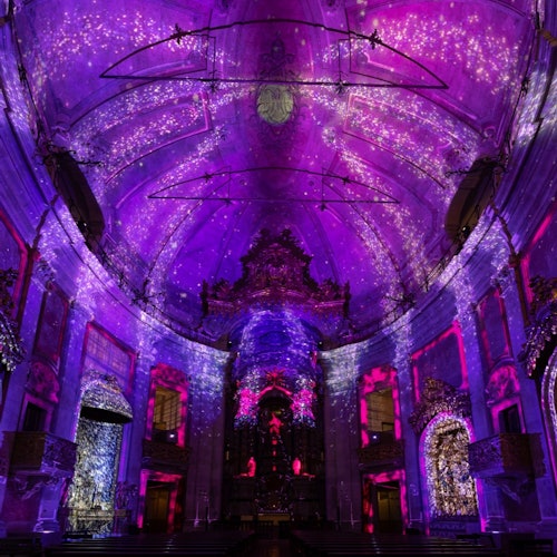Spiritus multimedia show at Igreja dos Clérigos