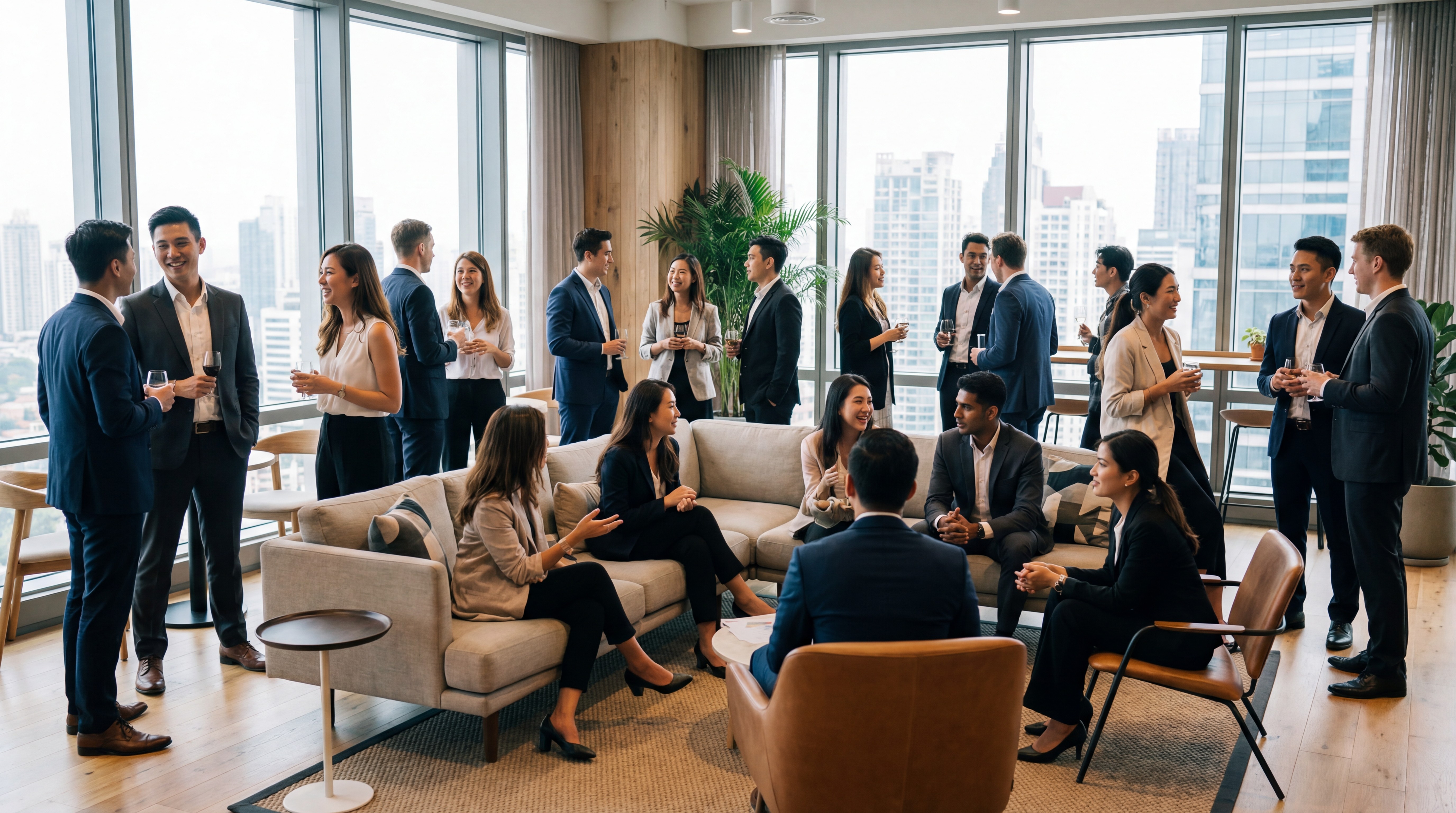 people sitting on chair in front of laptop computers