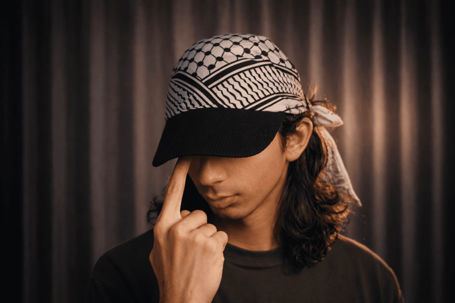 blue denim jeans and brown leather shoes