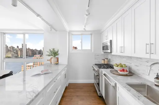 Luxury Waterfront Residence Kitchen Area