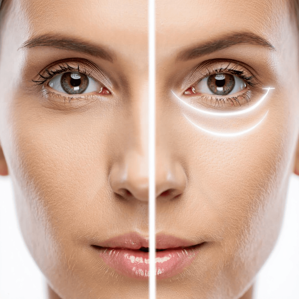 Polynucleotide under eye