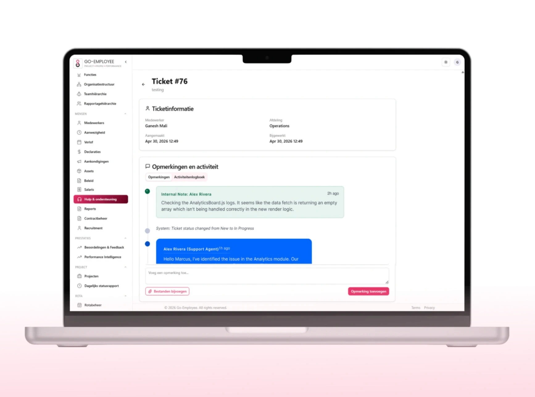 activity with ticket agent