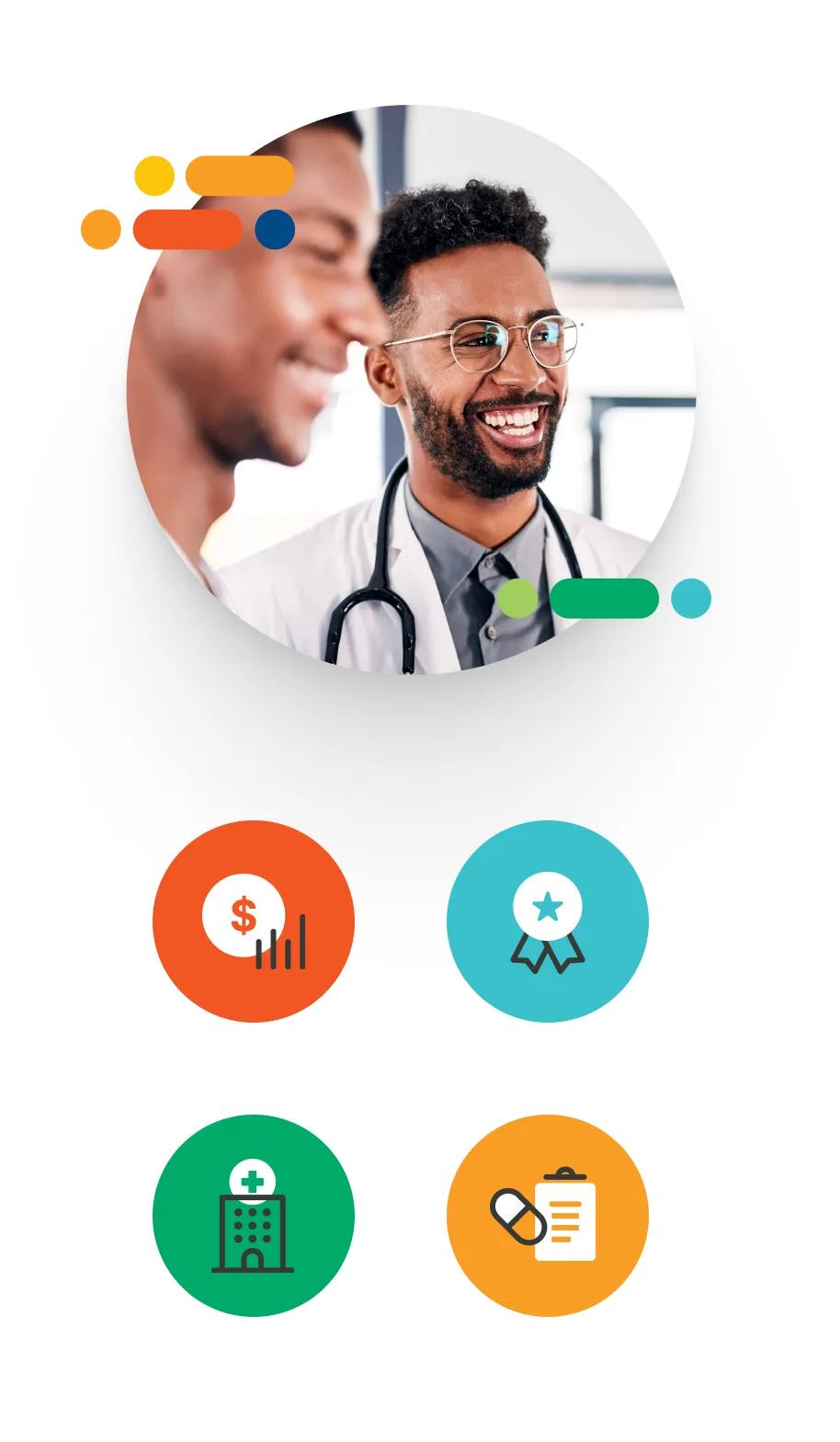 Catalyst Health Group website design - physician icon detail