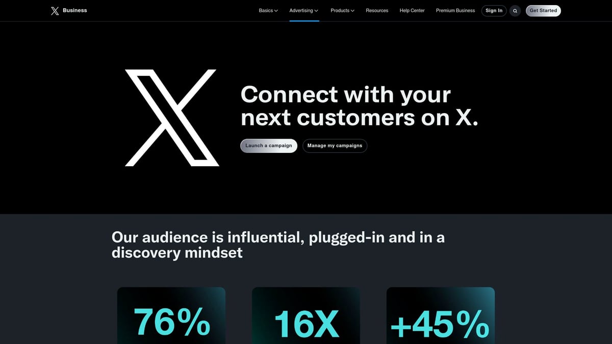 9 Essential Sites to Market Your Business in 2025 - X (formerly Twitter)