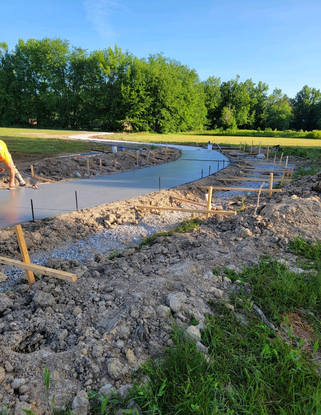 new sidewalk