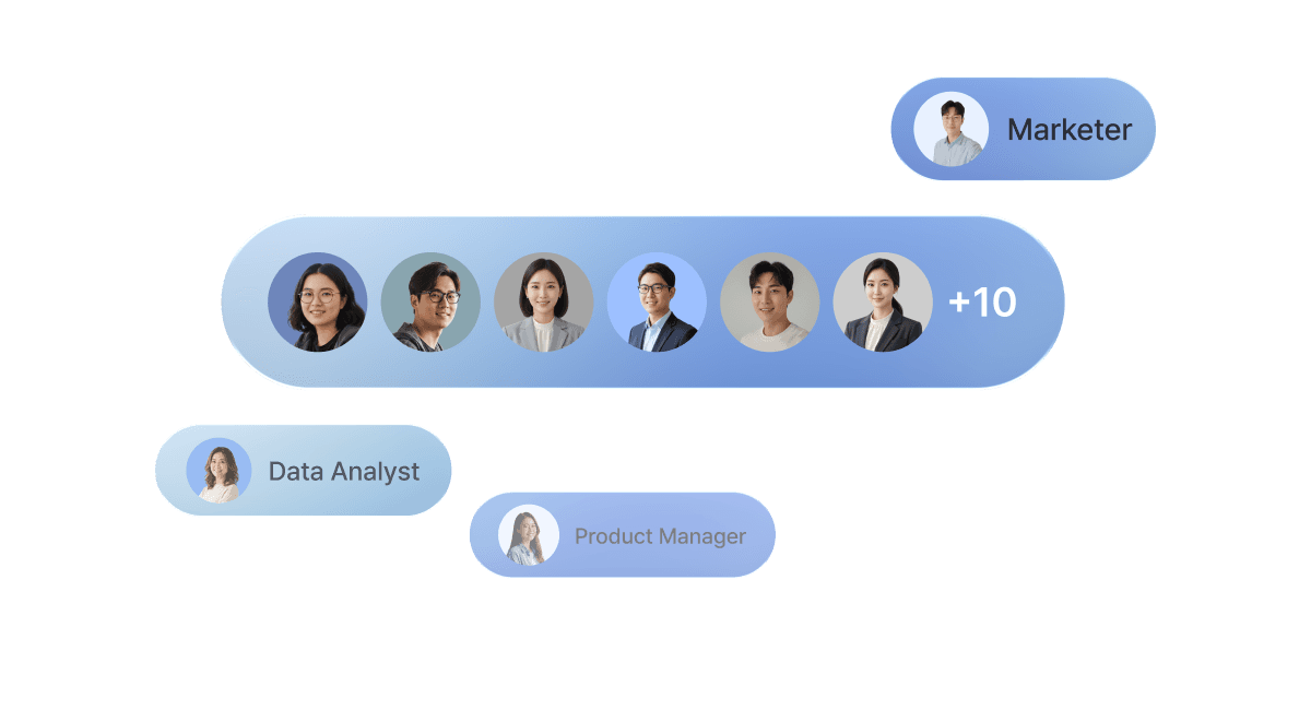 A chat interface displaying multiple messages with user icons and text bubbles, indicating an ongoing conversation.