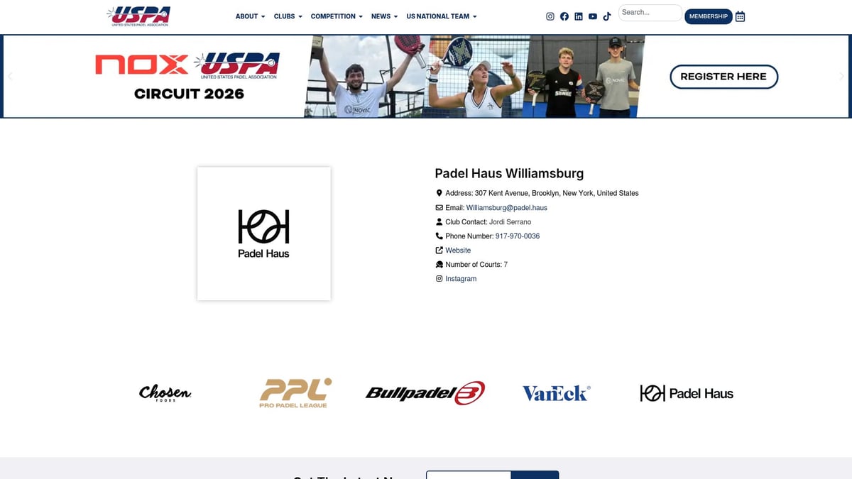 Top 7 Padel Club Experiences to Try in 2026 - Padel Haus – Williamsburg, Brooklyn, NY