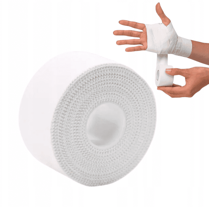 taśma sportowa biała