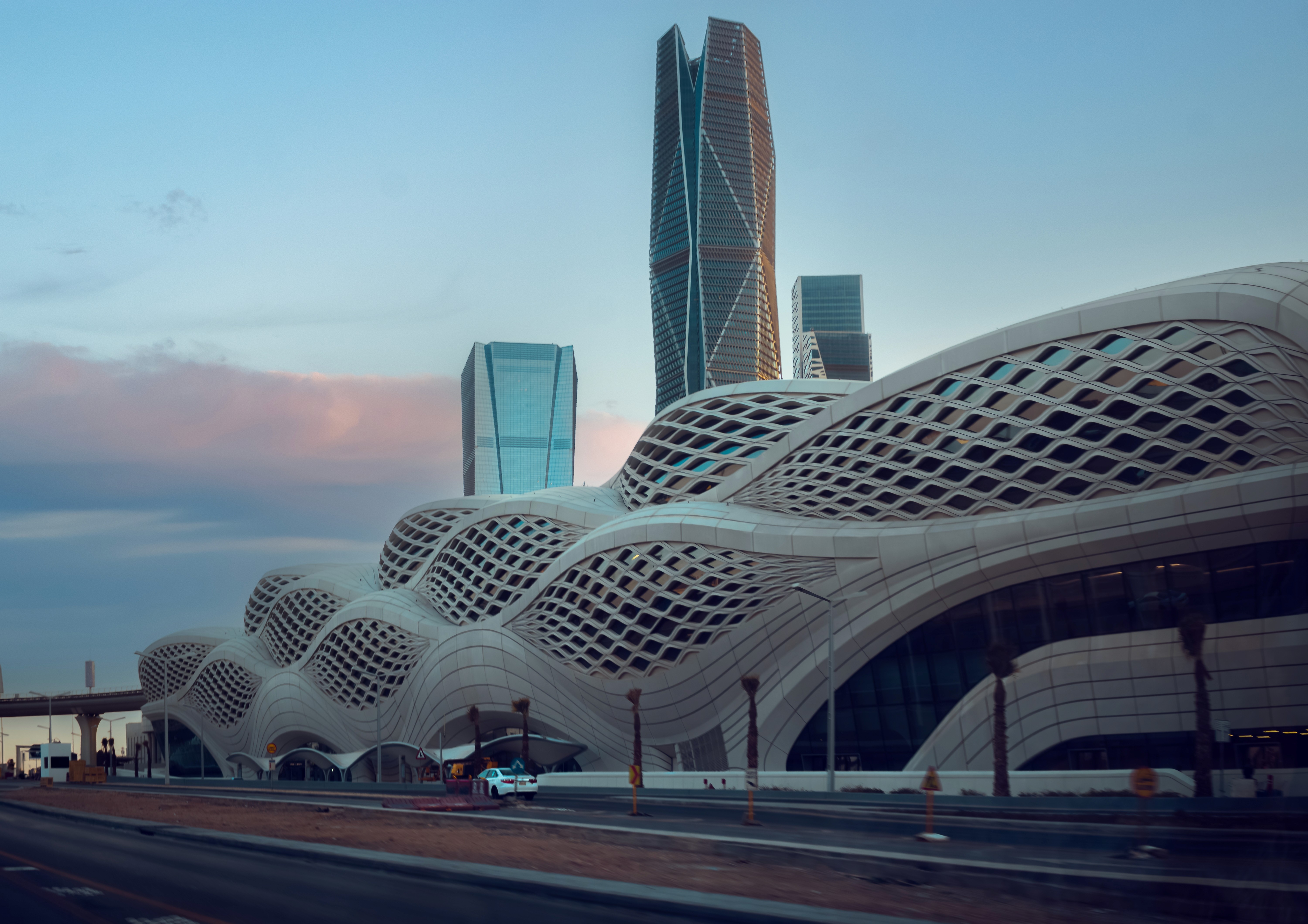 Riyadh Metro Station - King Abdullah Financial Centre