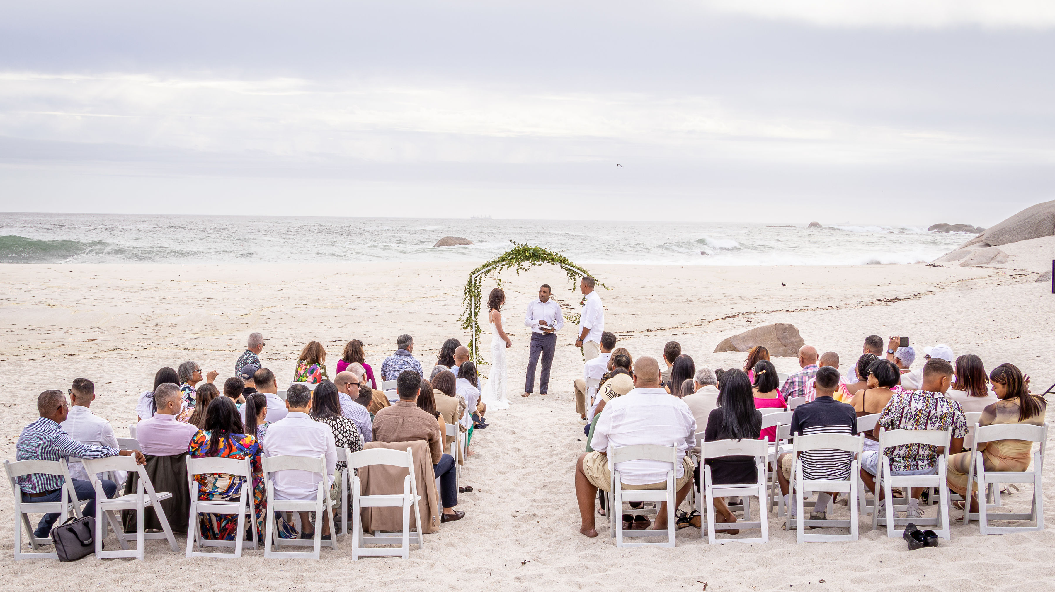 a beach wedding