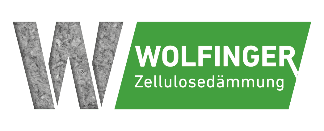 Logo Wolfinger – výrobce celulózové foukané izolace z Rakouska