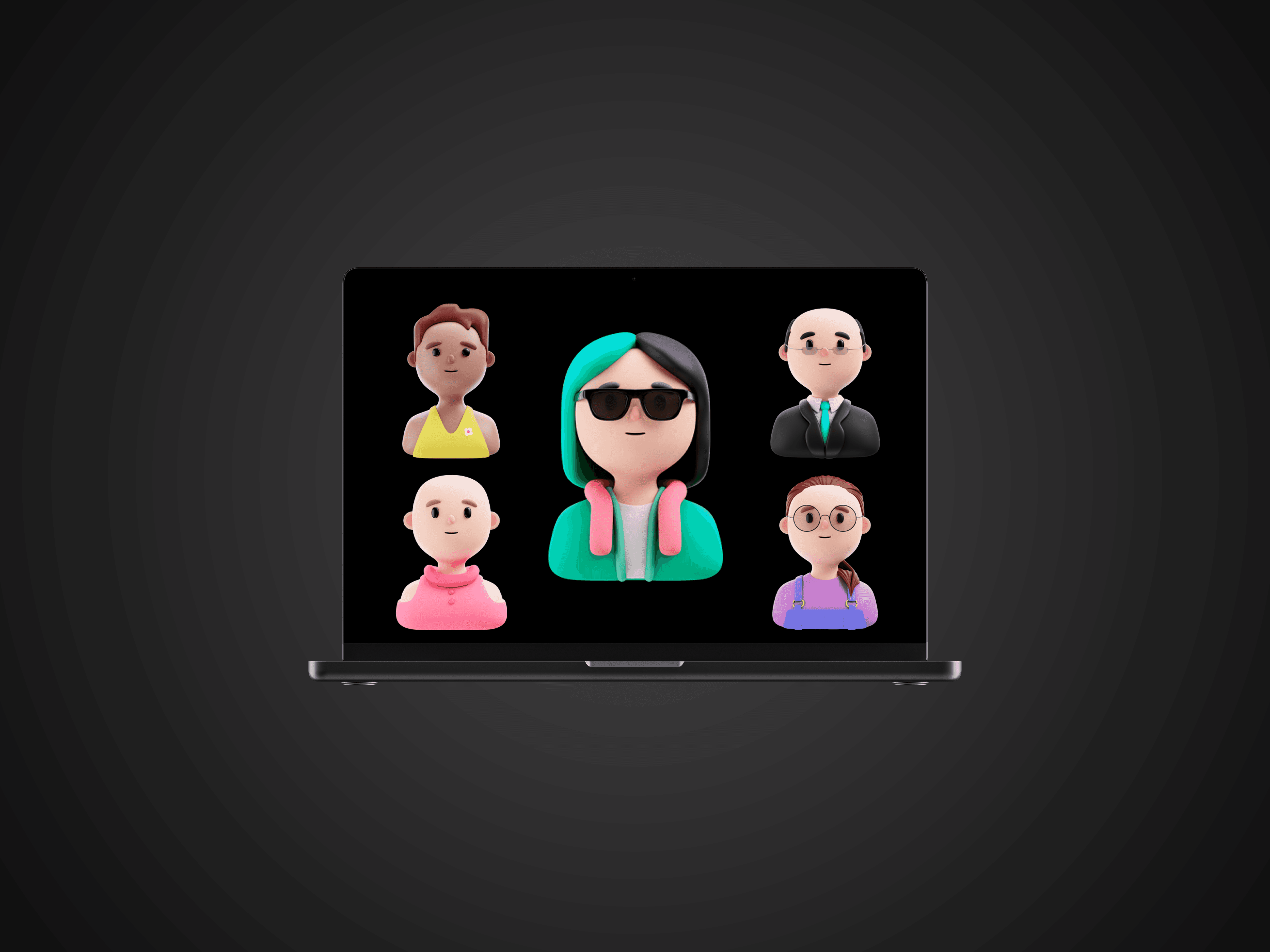 A screenshot for the footer of the website