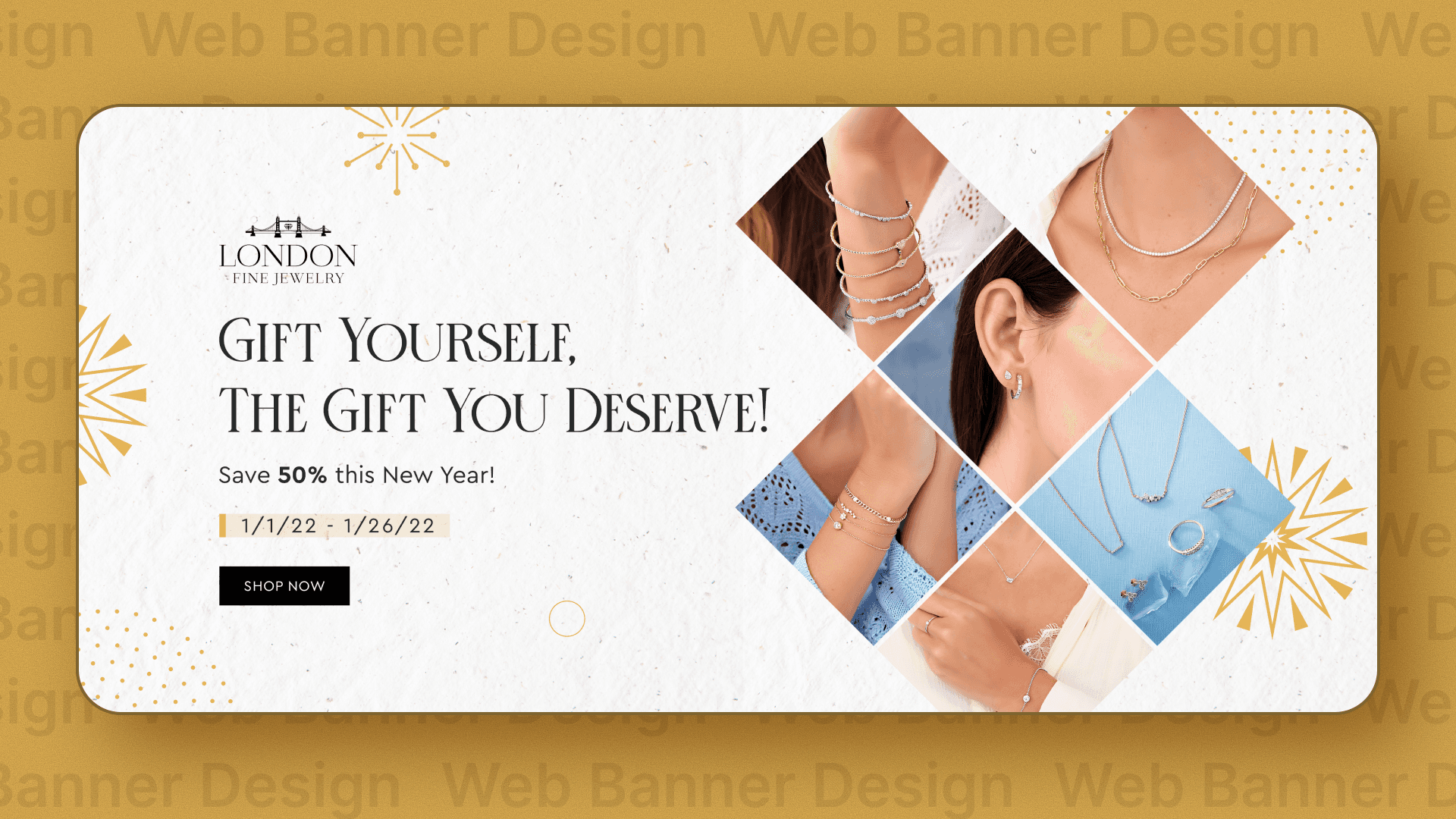 Jewelry Web Banner