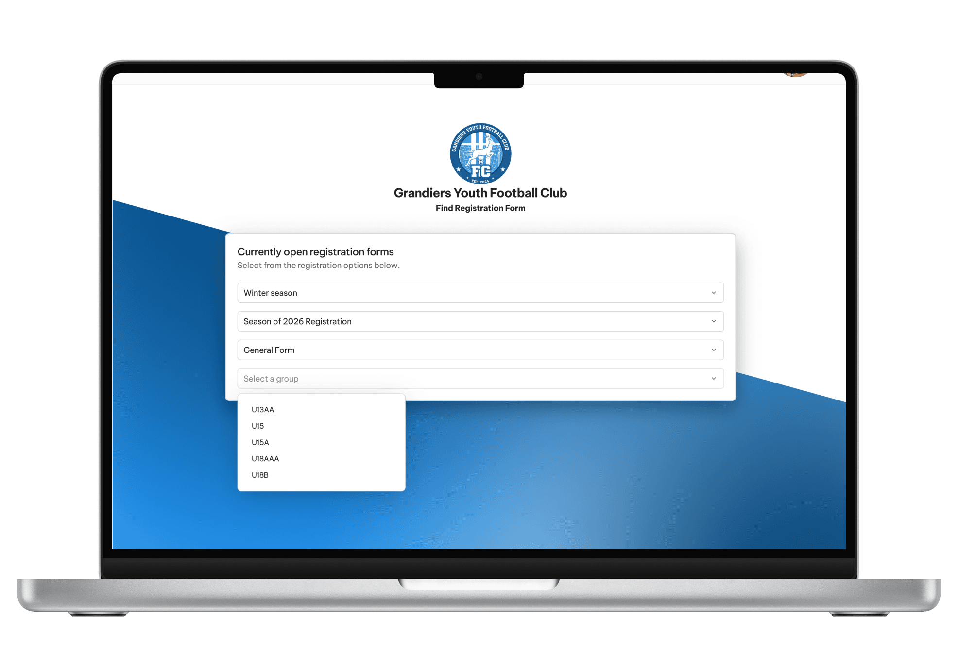 TeamLinkt's Soccer Website Registration Forms Linked 