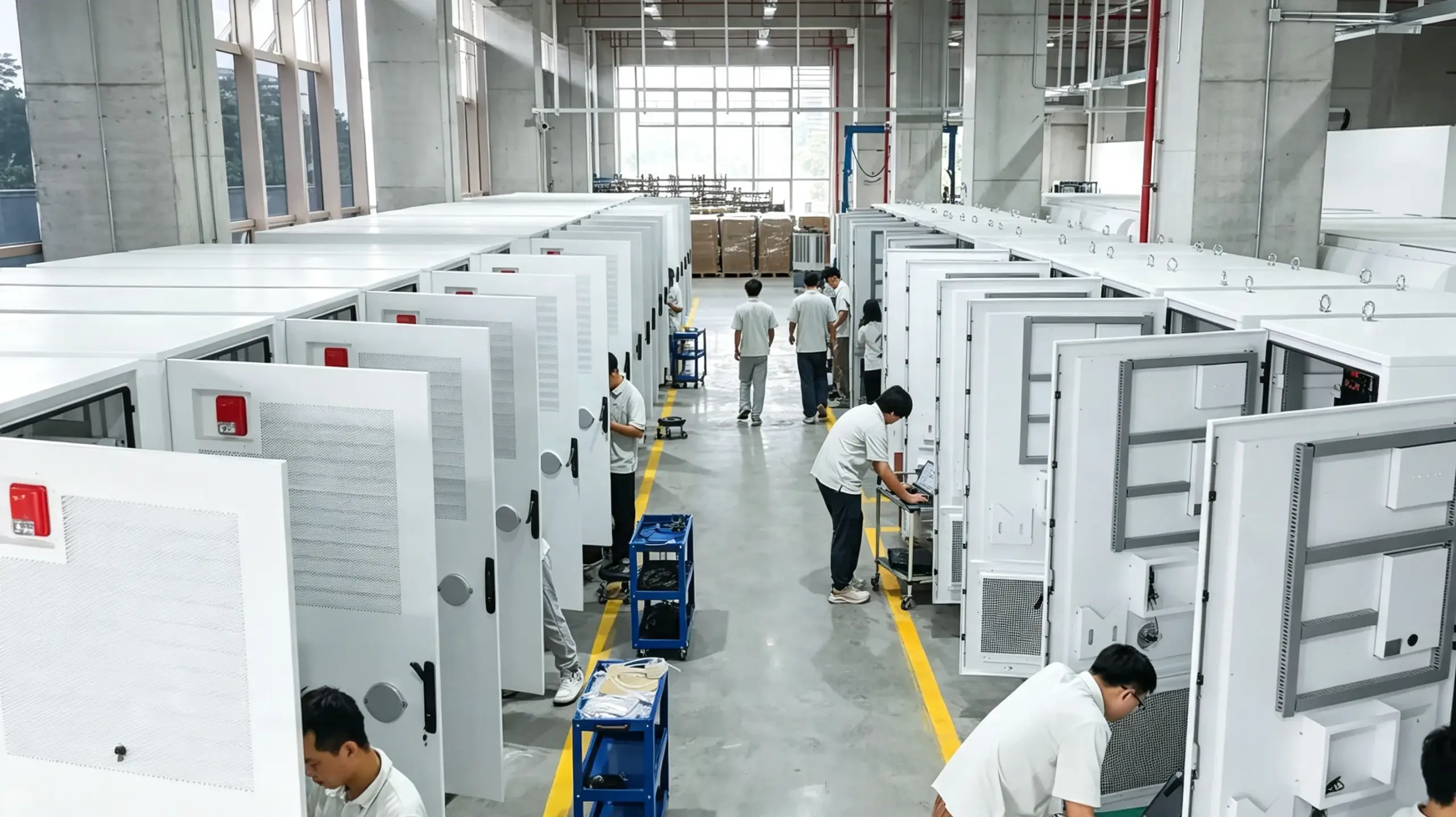 FFD POWER BESS cabinet assembly line
