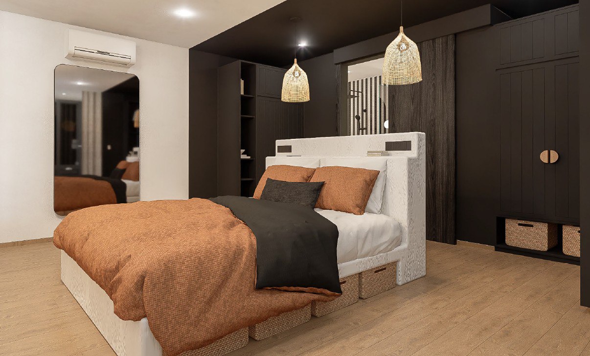 Ocean-view apartment in Kiara Beachfront complex, Nusa Dua